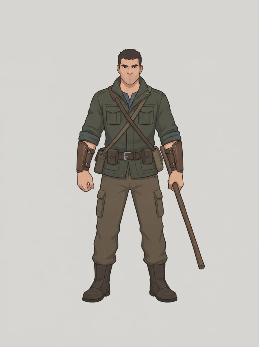 A strong hero