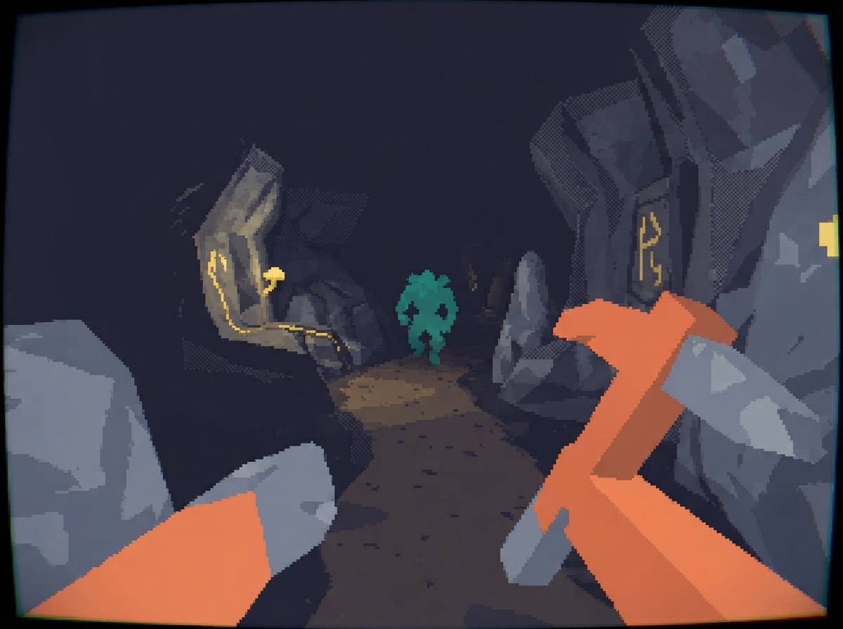 Chunky low-poly