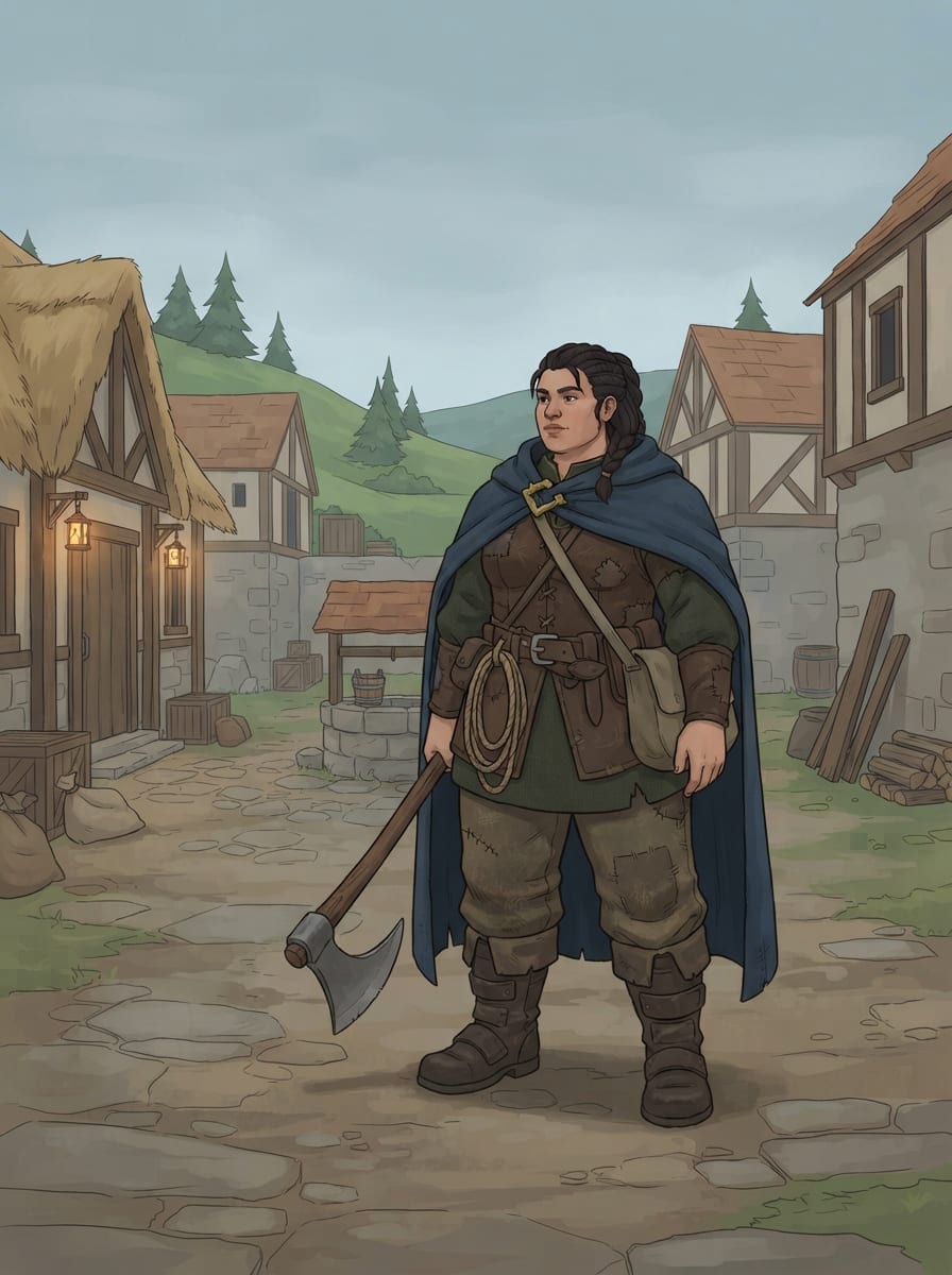 A strong hero