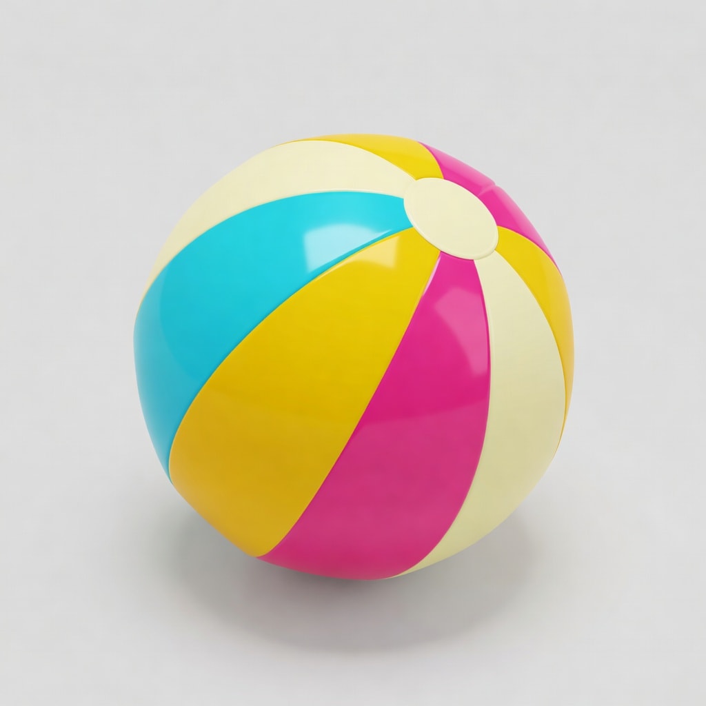 Striped Bouncy Ball Reference