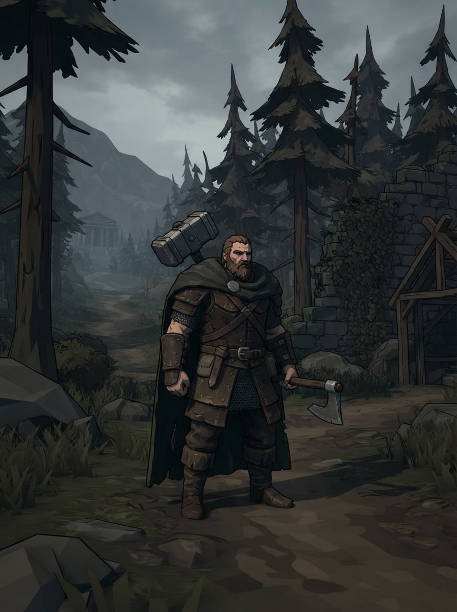 A strong hero