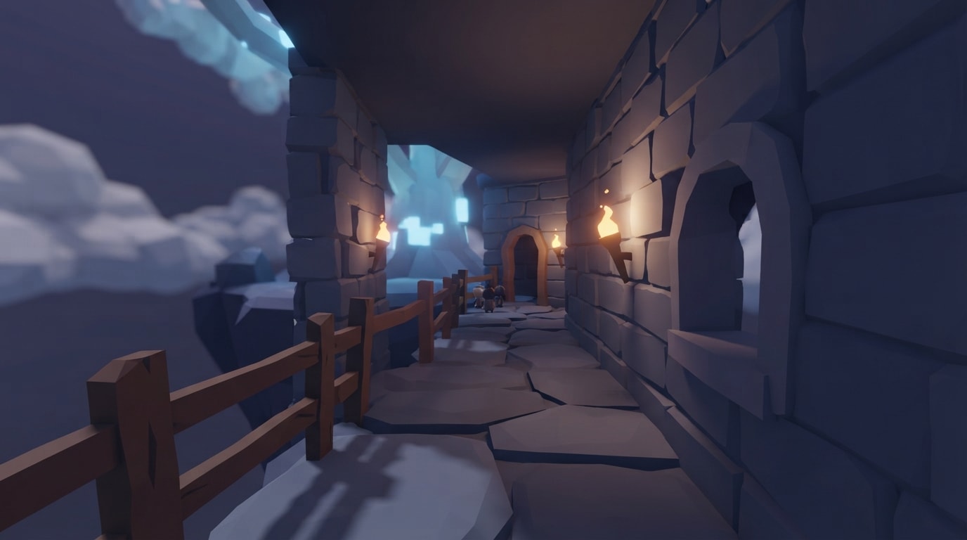 Tight dark halls