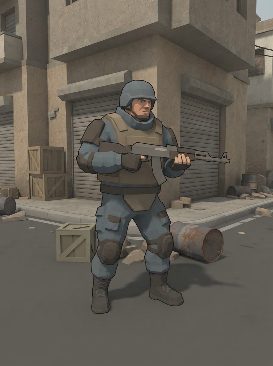 A strong hero