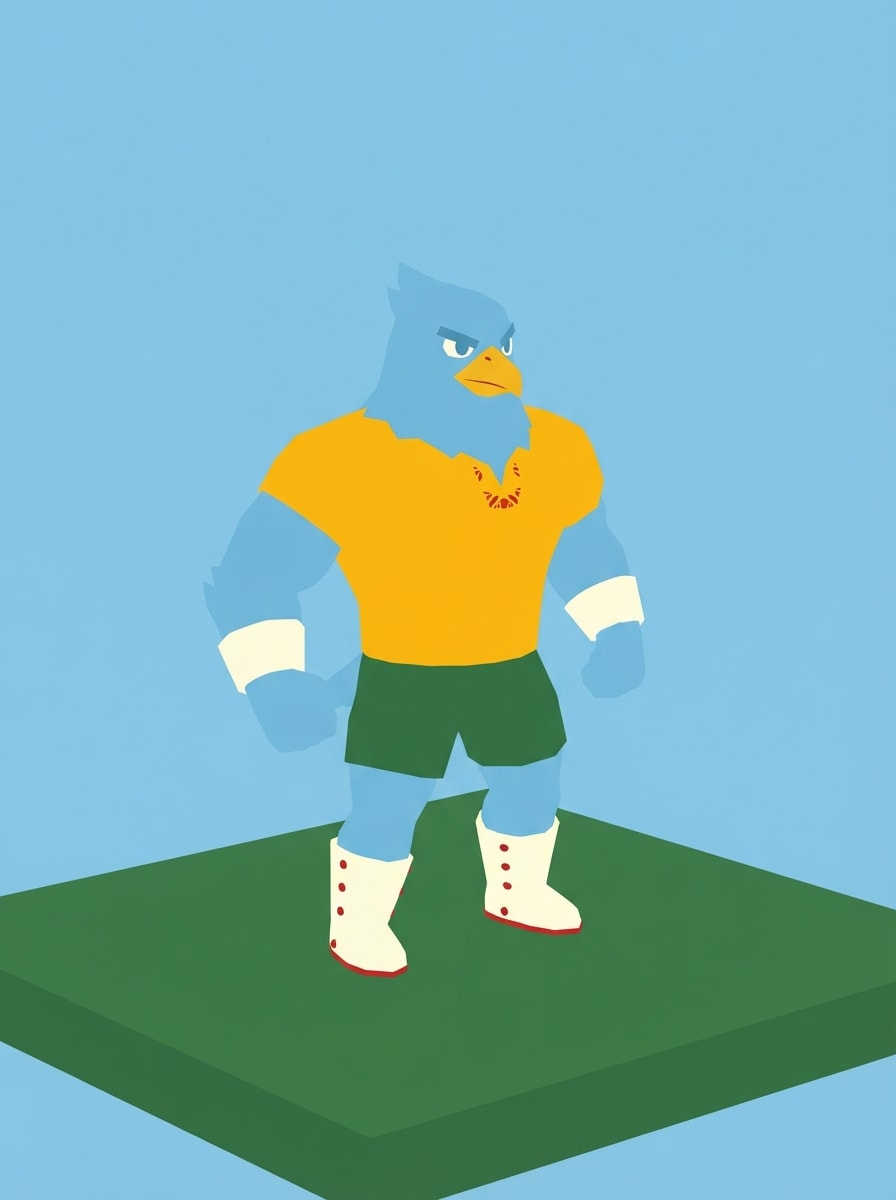 A strong hero
