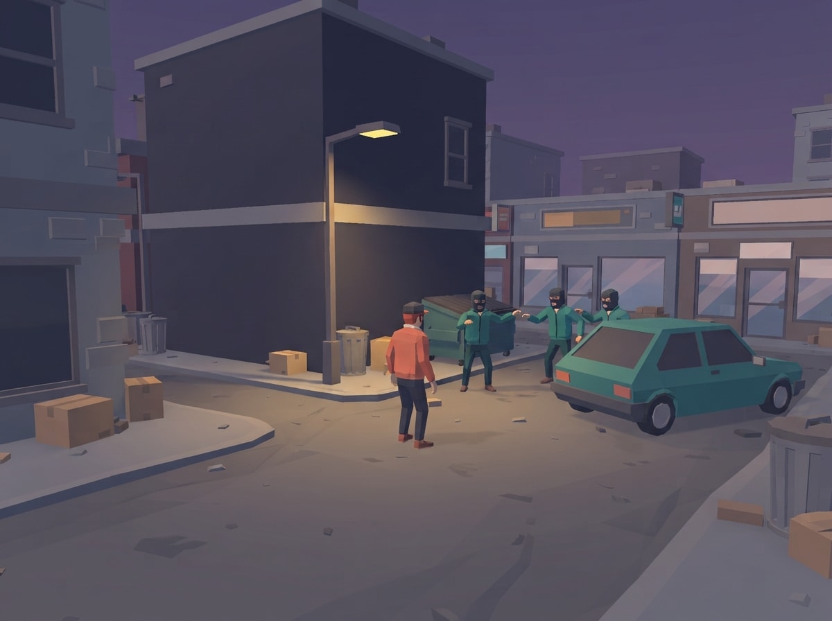 Chunky low-poly
