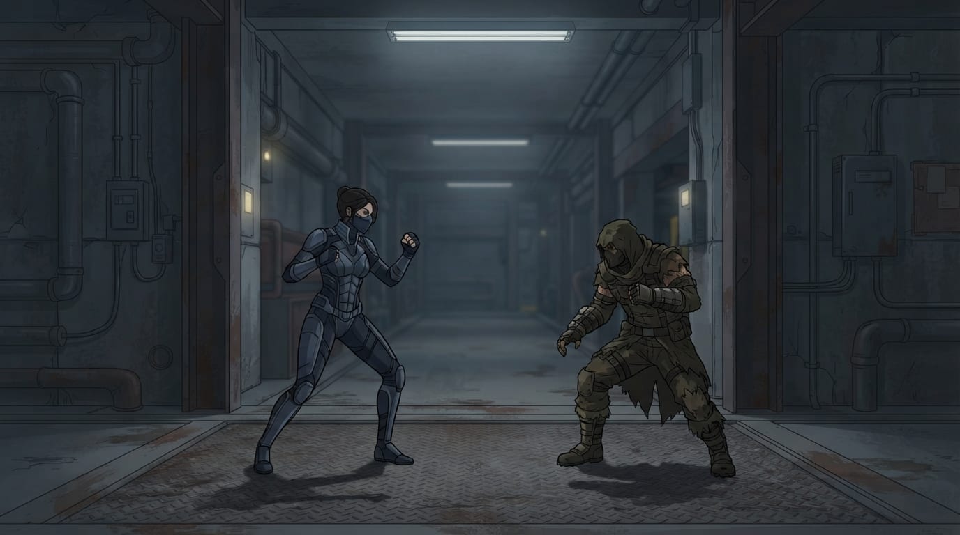 Tight dark halls