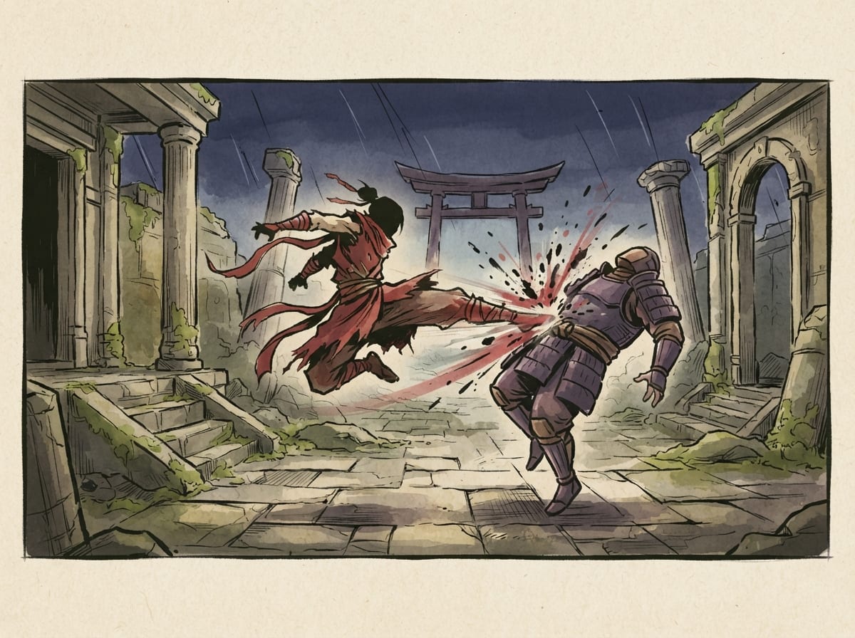 Hand-drawn