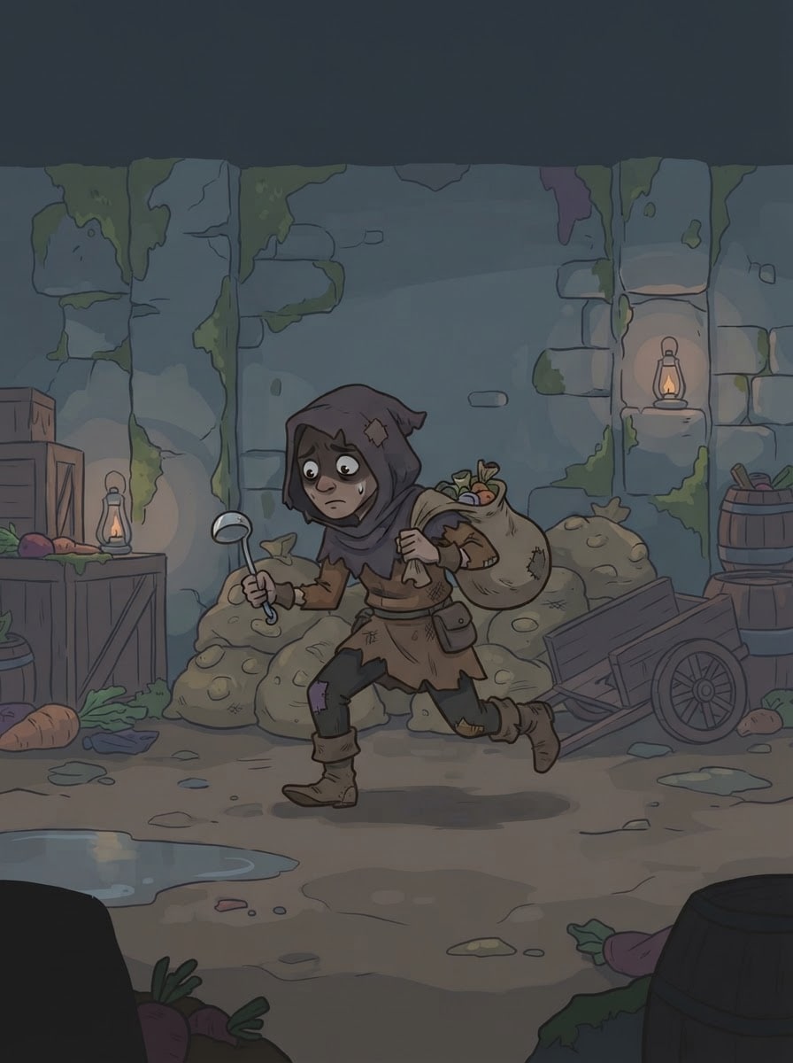 A sneaky hero