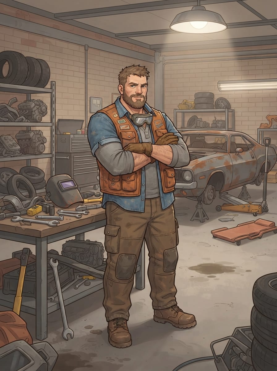 A strong hero