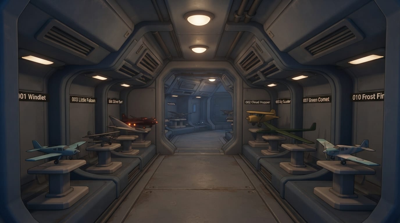 Tight dark halls
