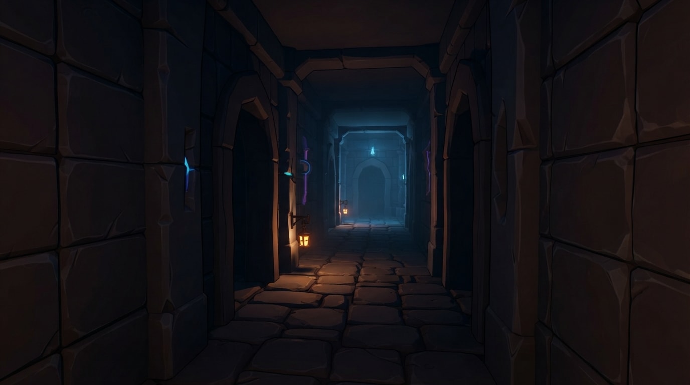 Tight dark halls