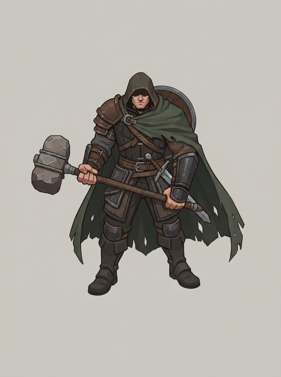 A strong hero
