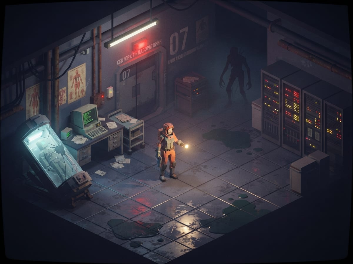 Chunky low-poly