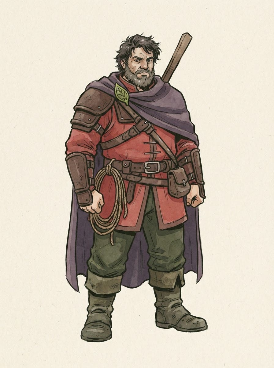 A strong hero