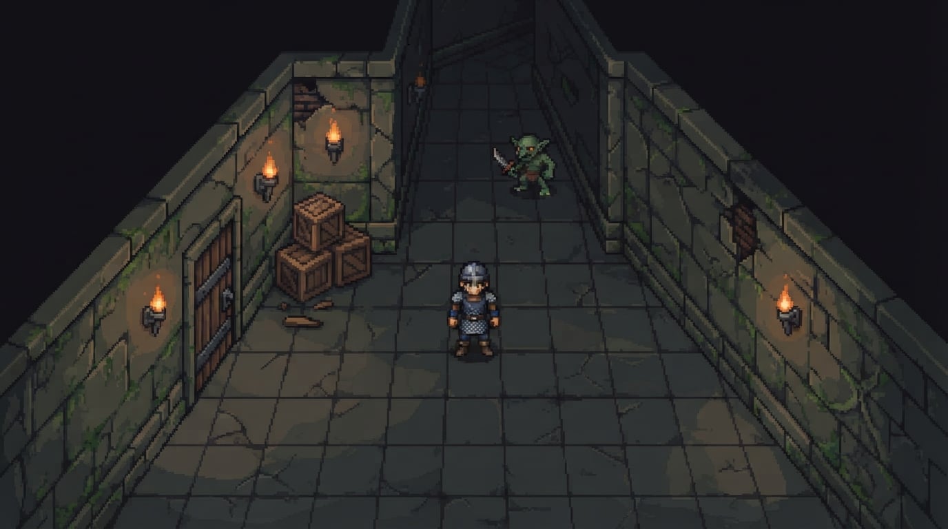 Tight dark halls
