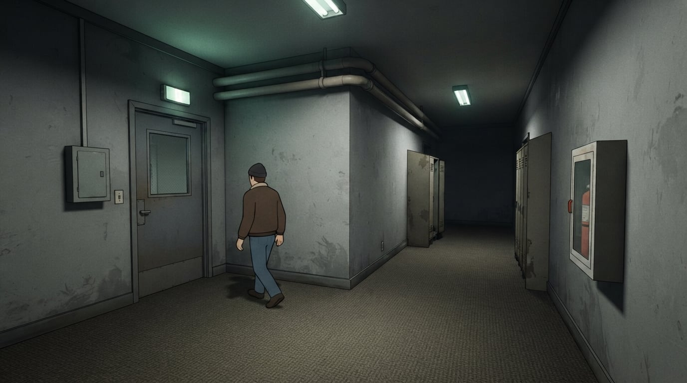 Tight dark halls