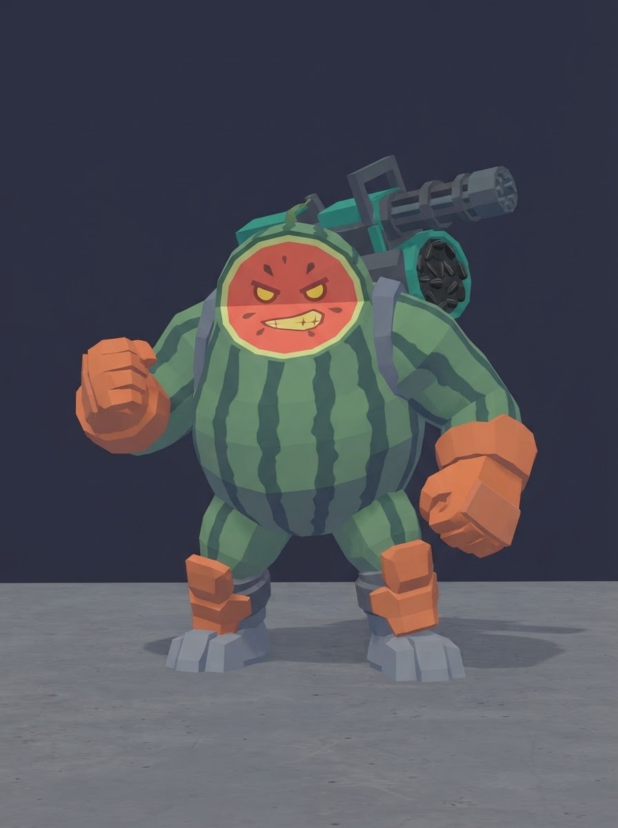 A strong hero