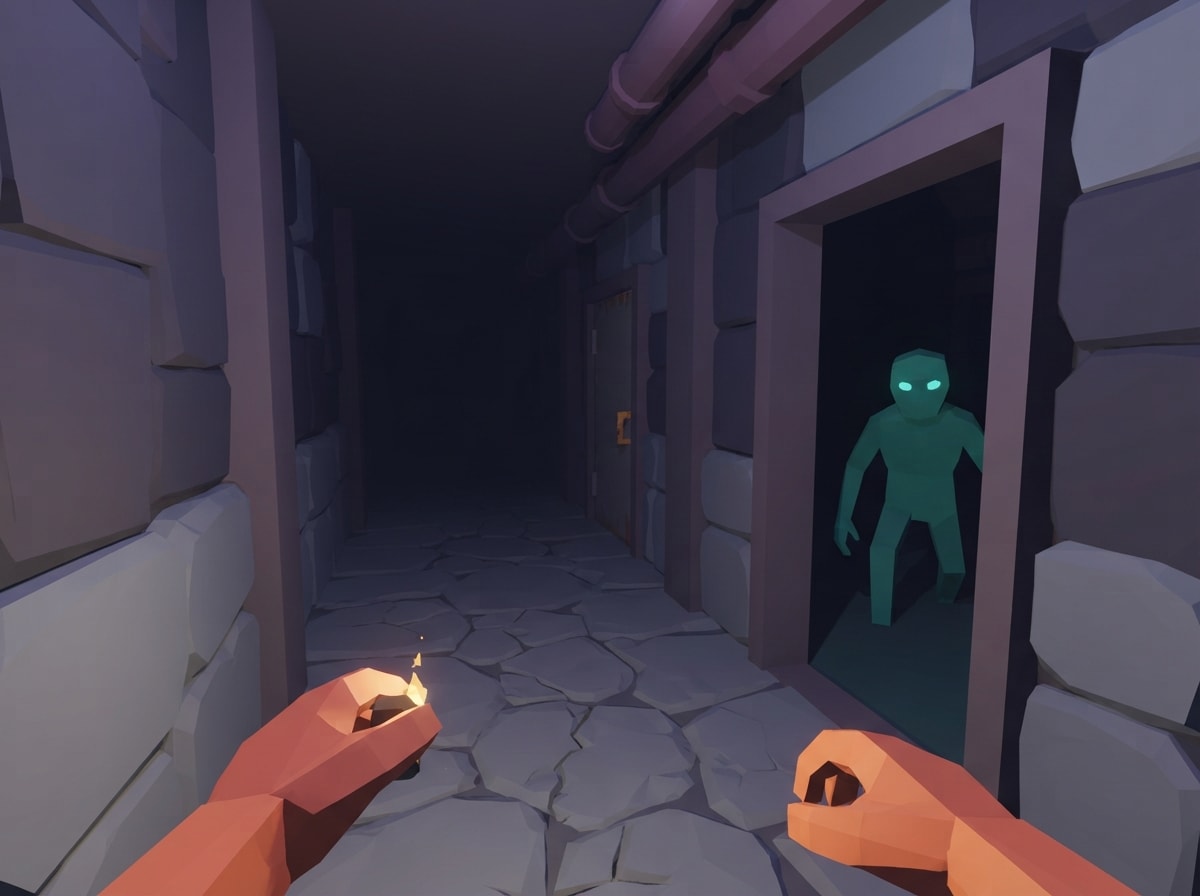 Chunky low-poly