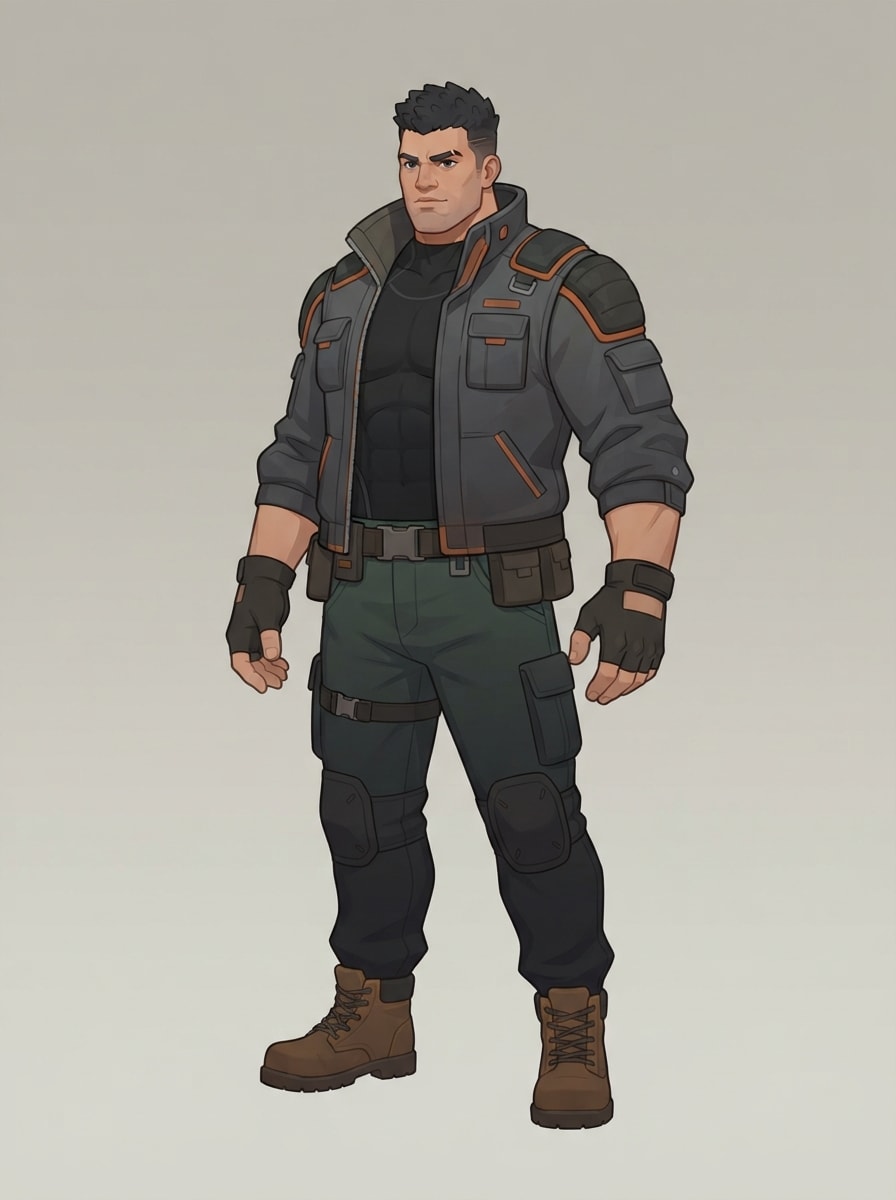 A strong hero