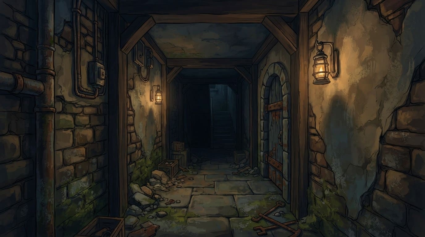 Tight dark halls