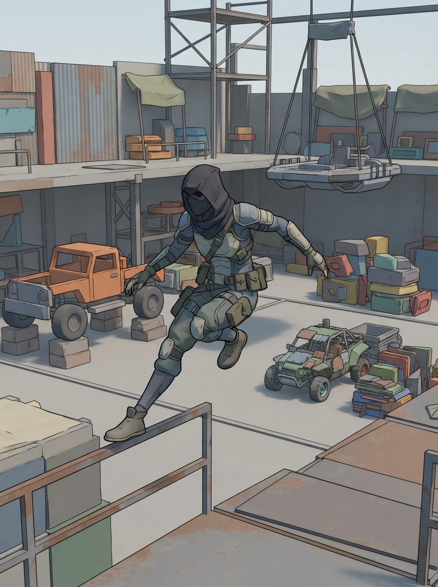 A sneaky hero