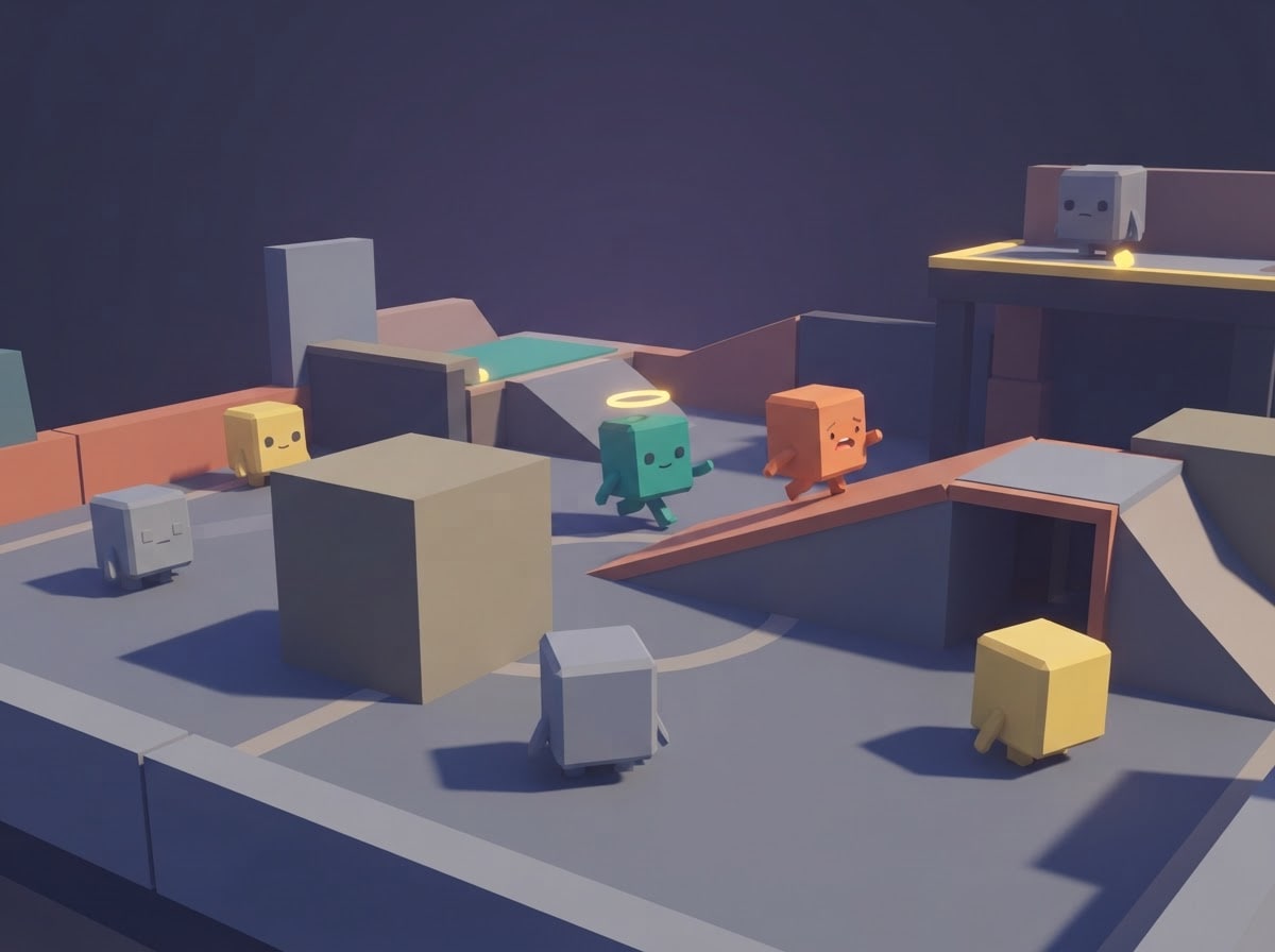 Chunky low-poly