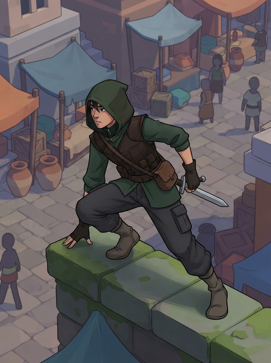 A sneaky hero