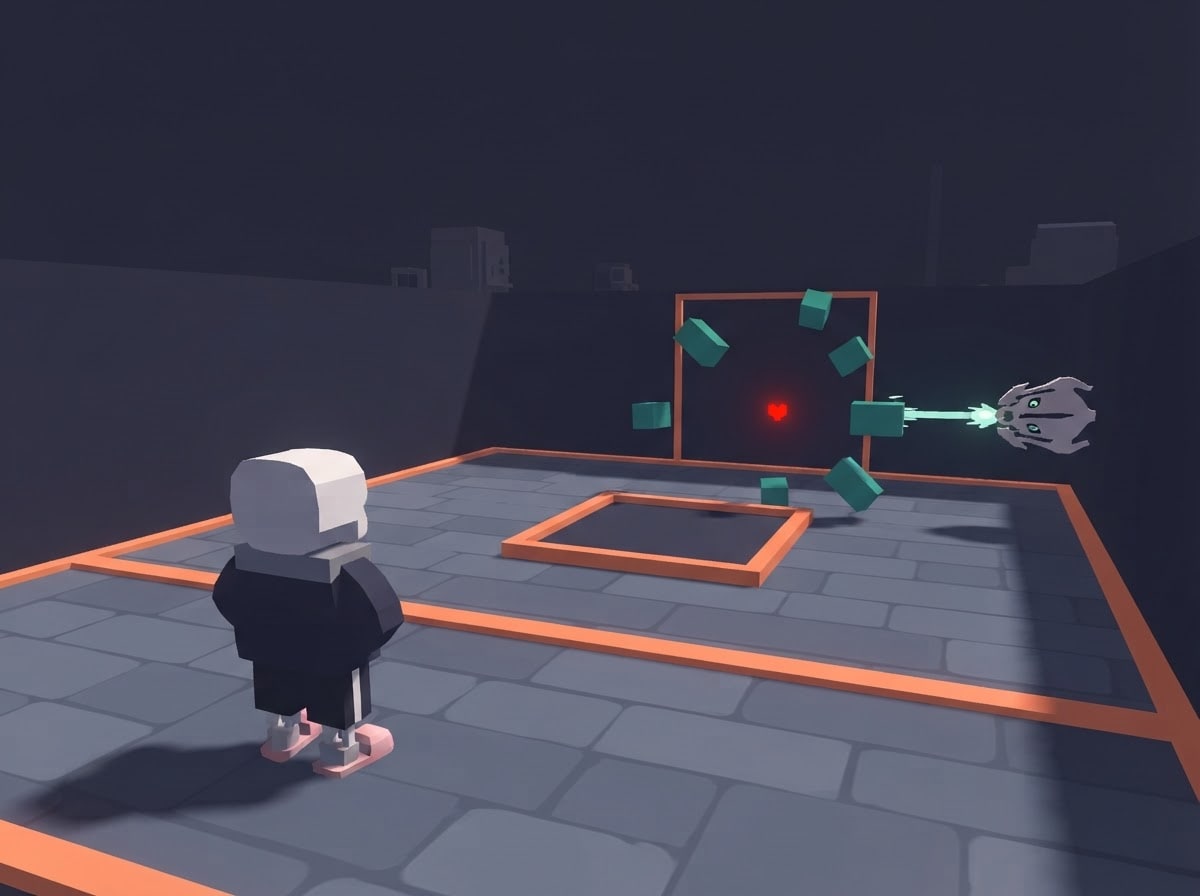 Chunky low-poly
