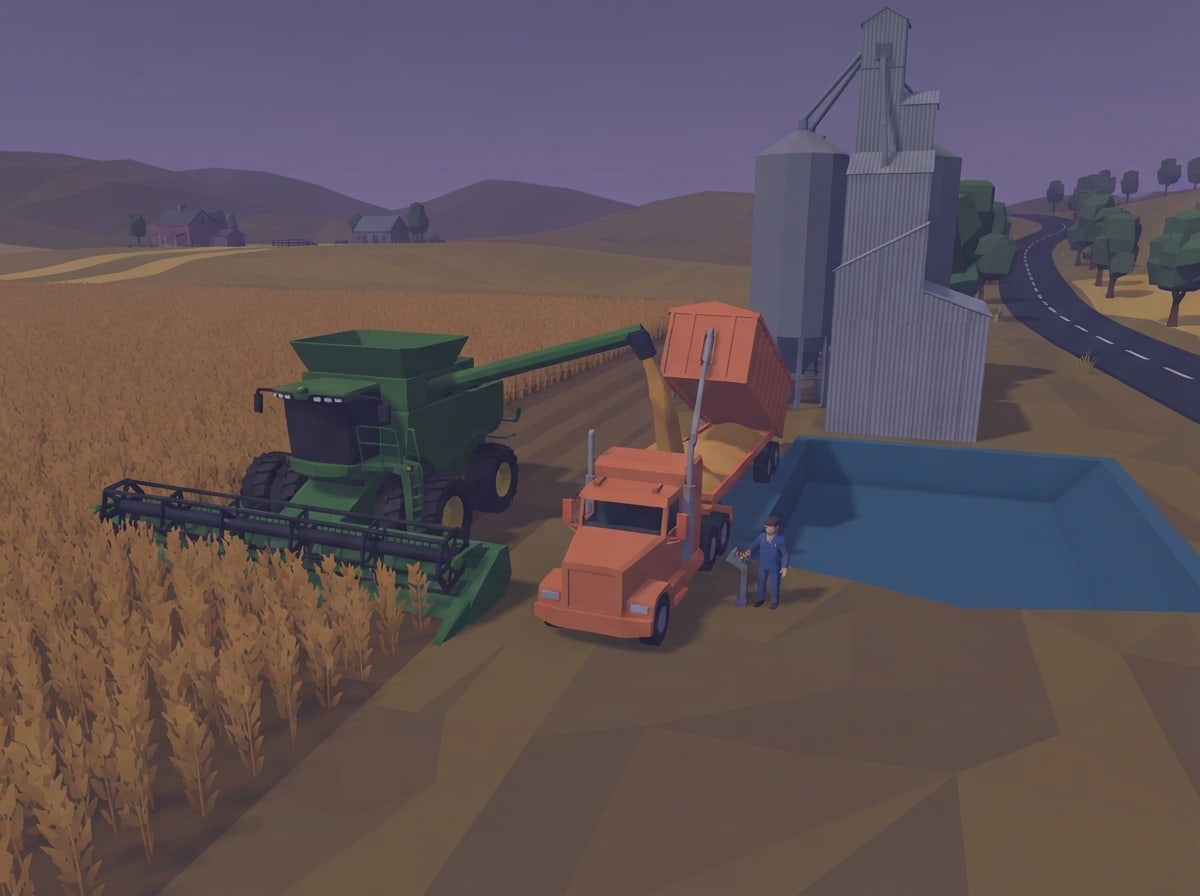Chunky low-poly