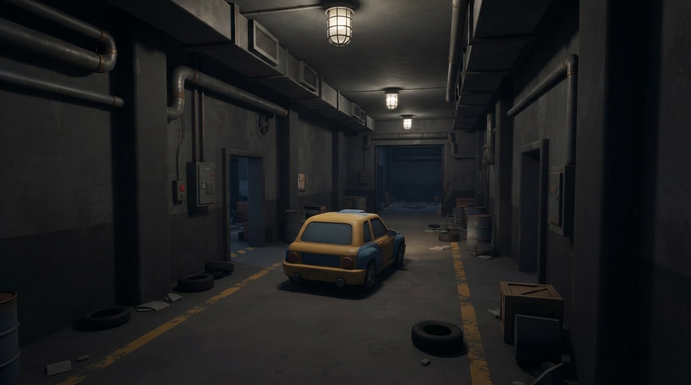 Tight dark halls