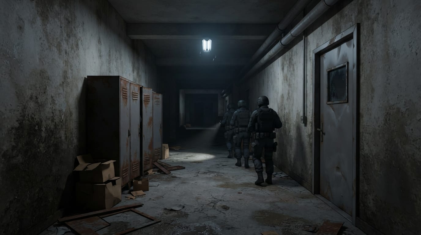 Tight dark halls