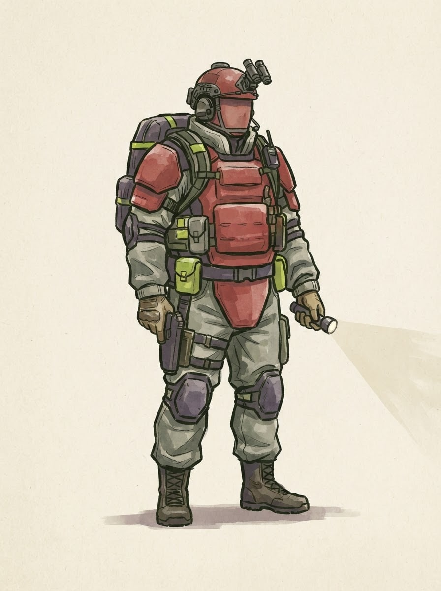 A strong hero