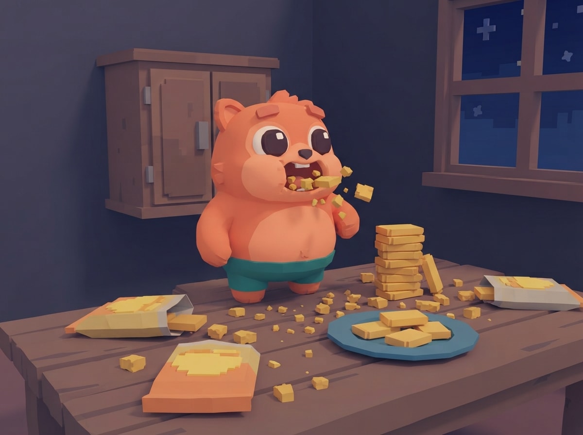 Chunky low-poly
