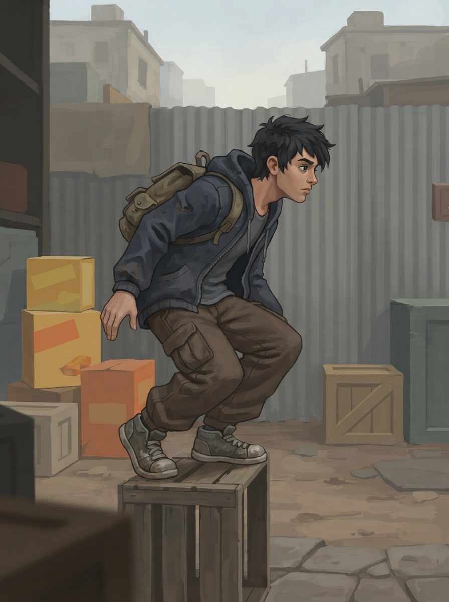 A sneaky hero