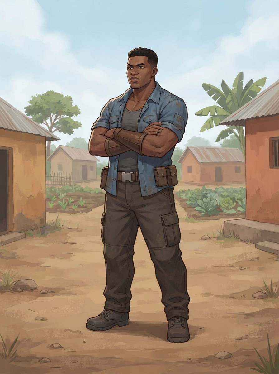 A strong hero