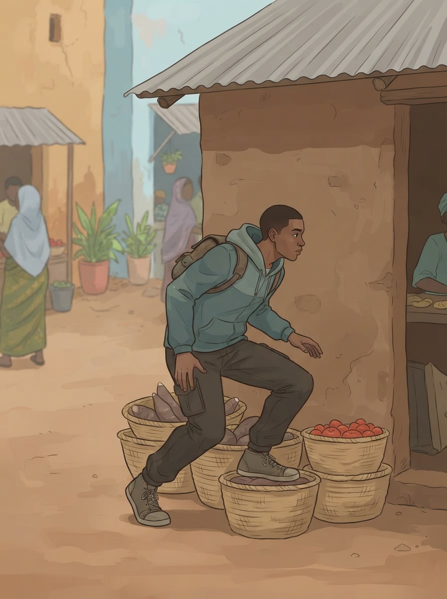 A sneaky hero