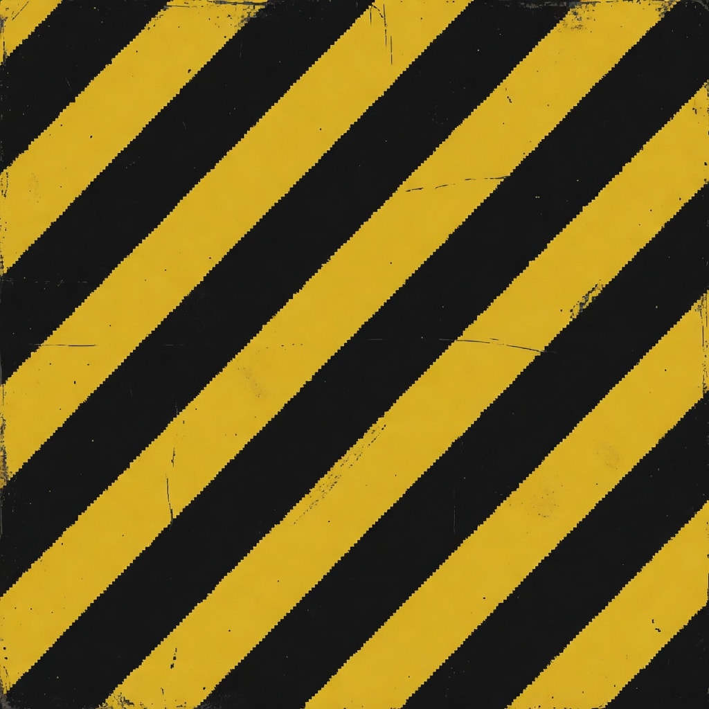 PSX Hazard Stripes Texture