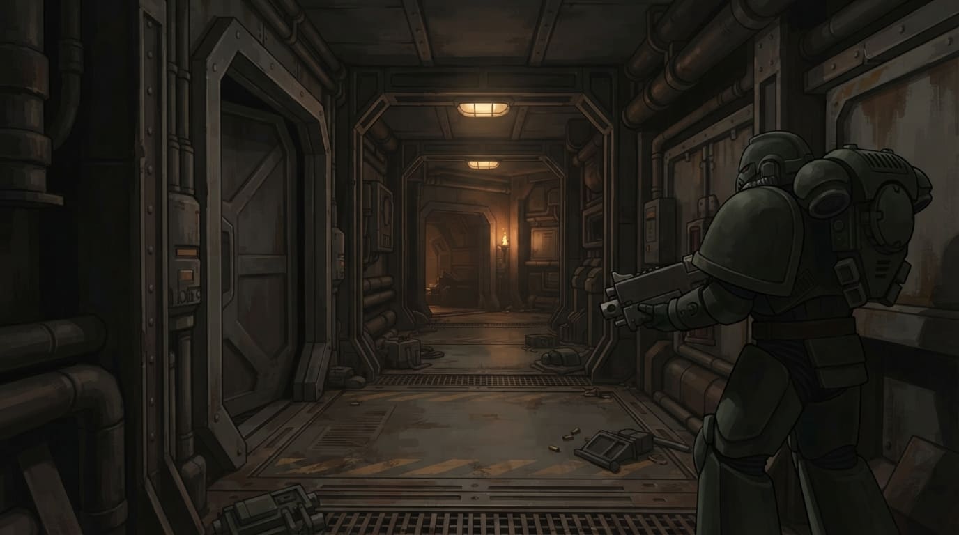 Tight dark halls
