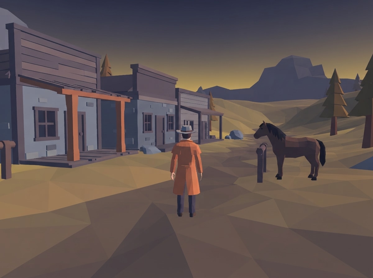 Chunky low-poly