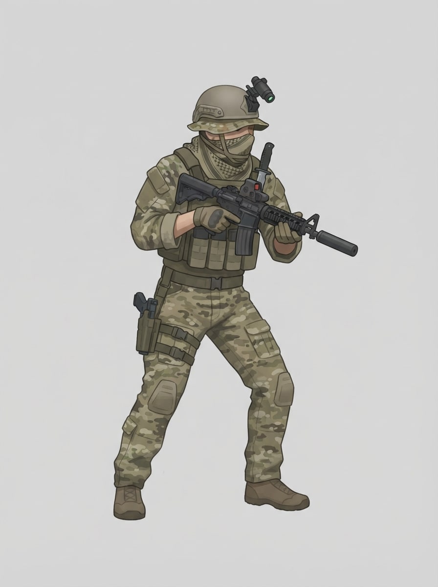 A sneaky hero