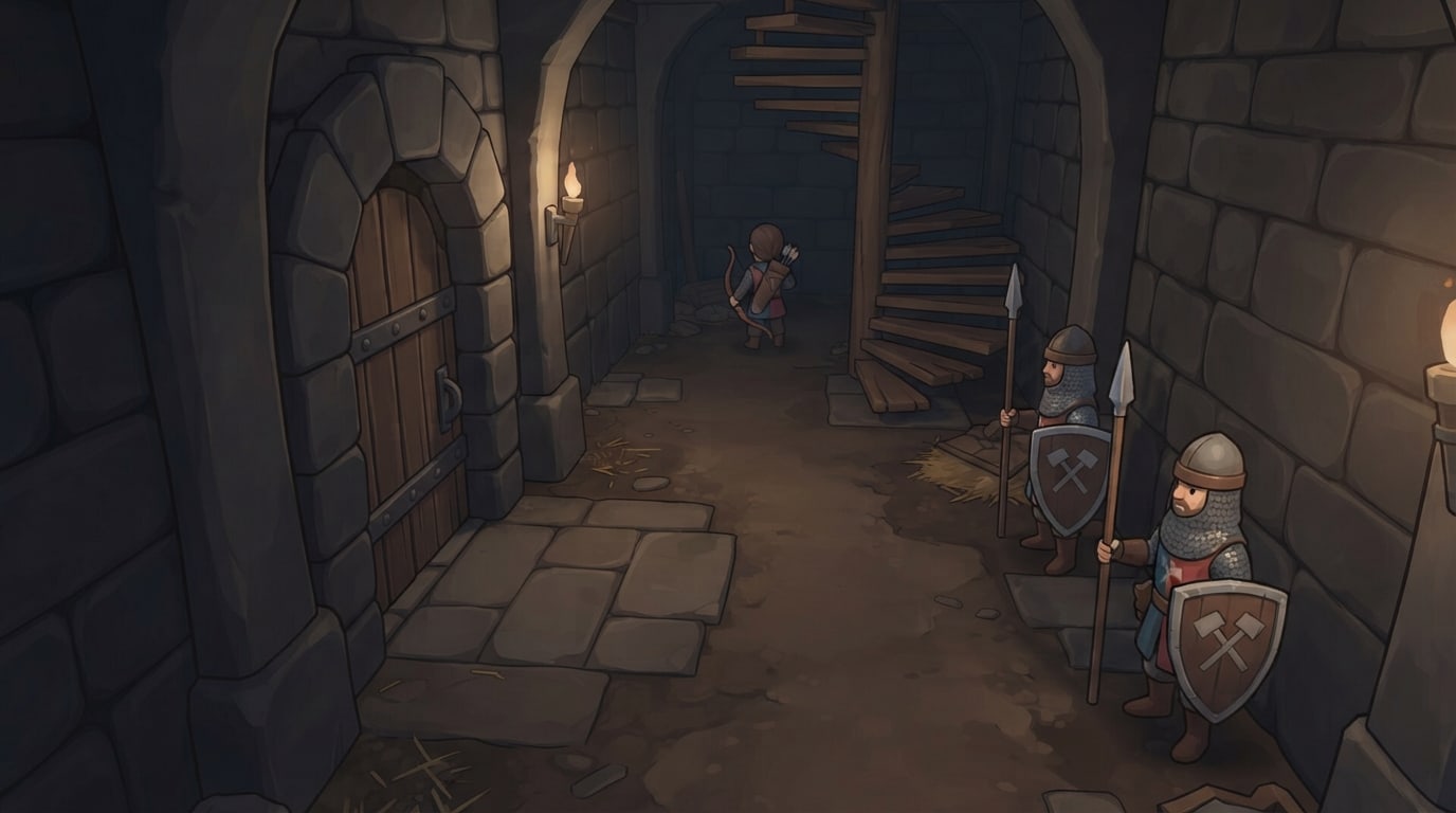 Tight dark halls
