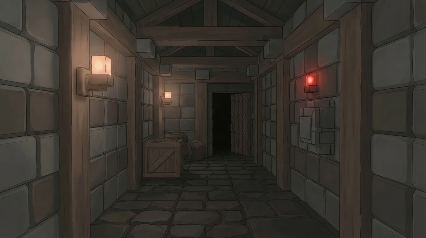 Tight dark halls