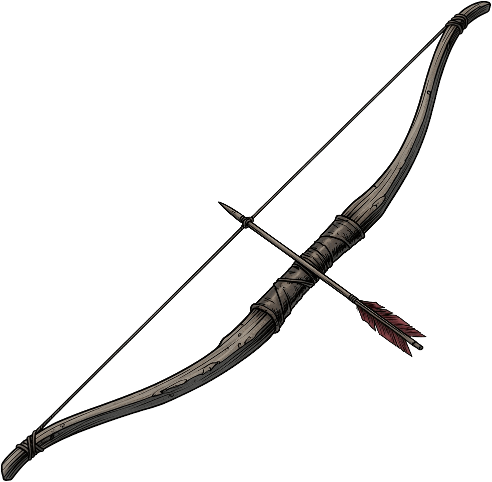 Wooden Bow - Item Icon