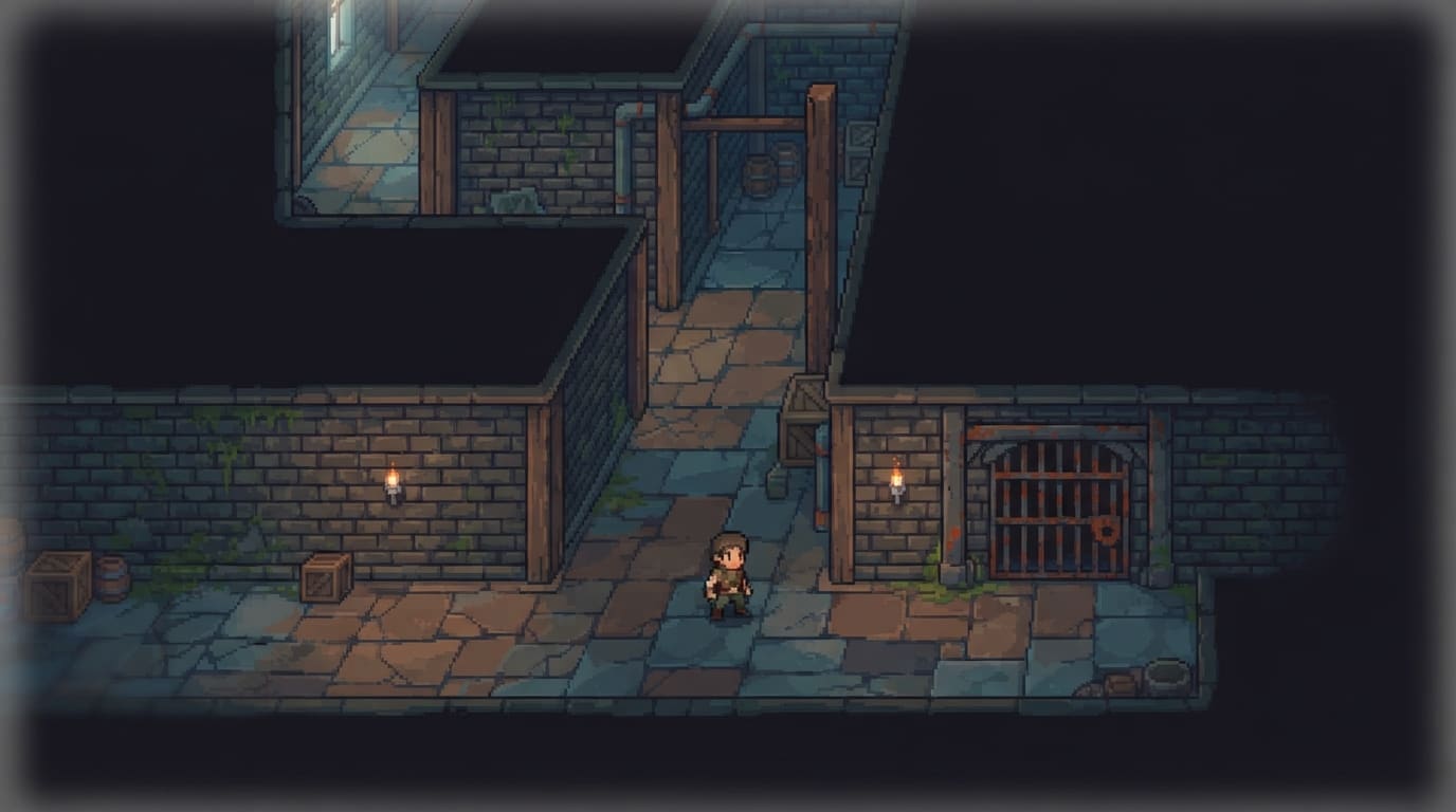 Tight dark halls