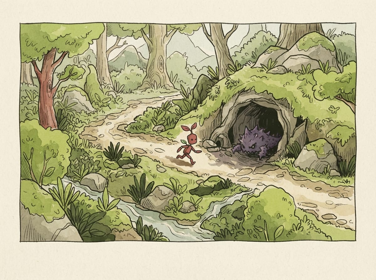 Hand-drawn