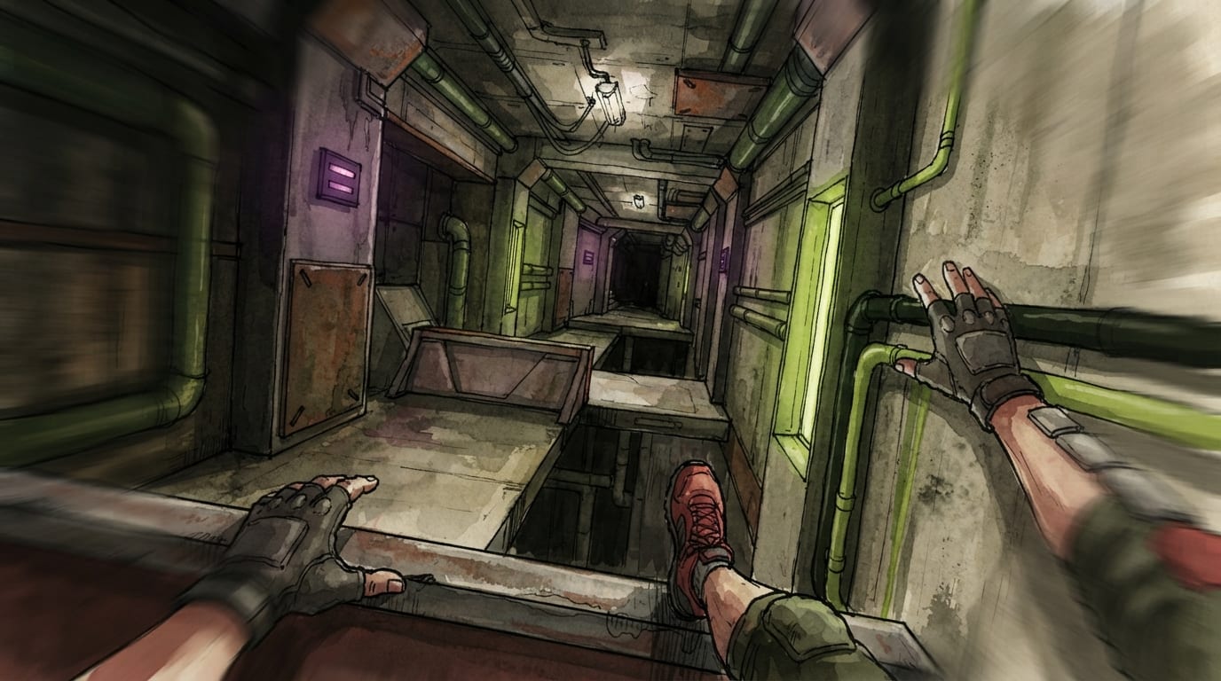Tight dark halls