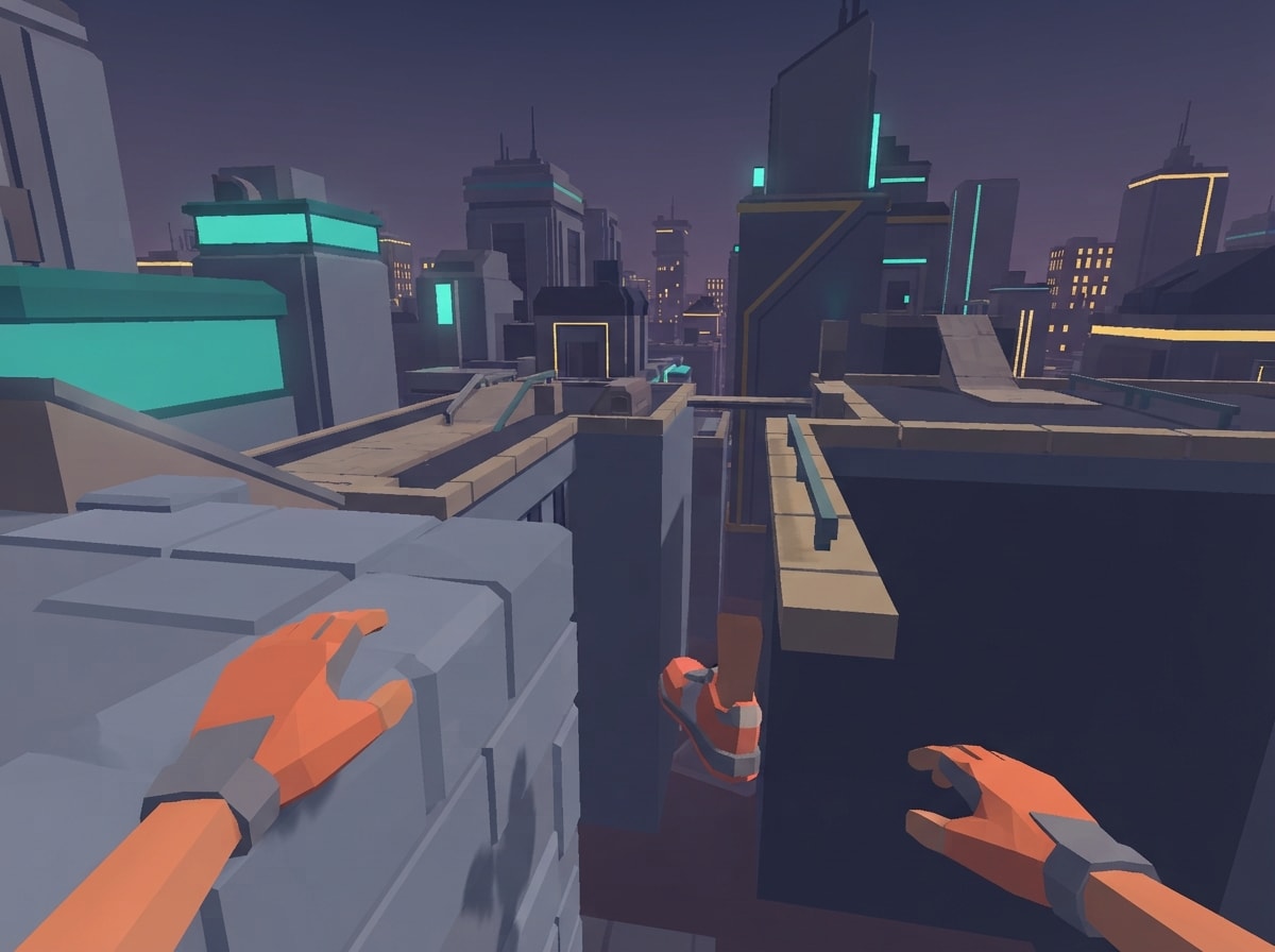 Chunky low-poly