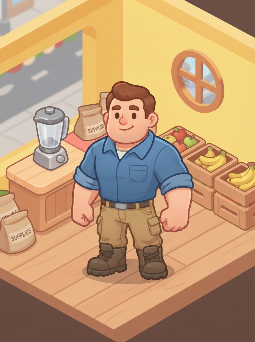 A strong hero