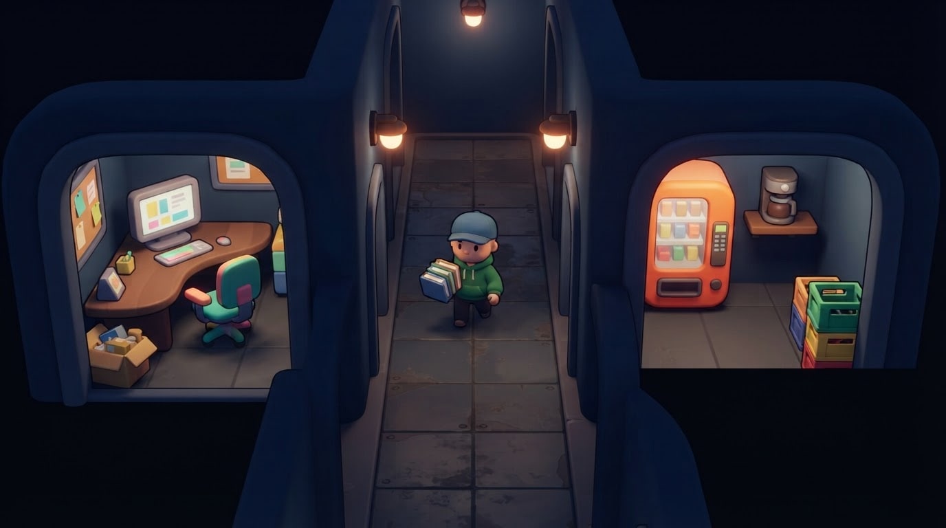 Tight dark halls