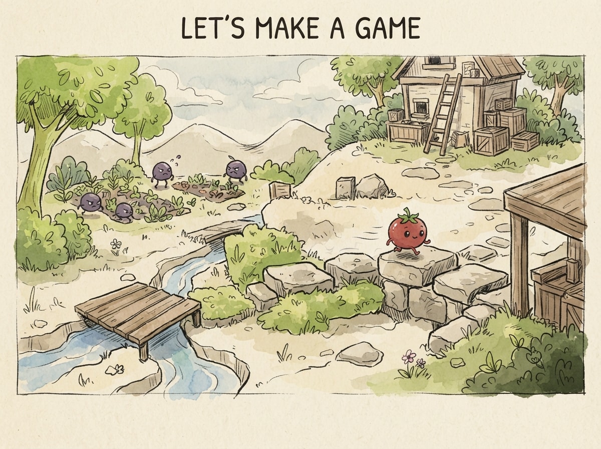 Hand-drawn